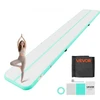 VEVOR Pripučiama gimnastikos oro takelis 6 m treniruotėms su elektriniu siurbliu, 10 cm, mėtų žalia
