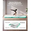 VEVOR Pripučiama gimnastikos oro trasa 3 m, 10 cm storio, su elektriniu siurbliu, mėtų žalia
