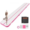 VEVOR Pripučiamas gimnastikos takelis, 6 m, su elektriniu siurbliu, 10 cm, rožinis