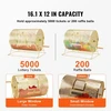 VEVOR Raffle drum 16-ST, žalvario dengtas, 409 x Ø304 mm