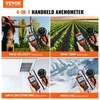 Koduva VEVOR rankinis anemometras, skaitmeninis vėjo greičio ir CFM matuoklis, 14℉–140℉, su LED foniniu apšvietimu