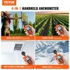 Koduva VEVOR rankinis anemometras, skaitmeninis vėjo greičio matuoklis su LED foniniu ekranu