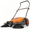 VEVOR Rankinis grindų šlavimo įrenginys, 650 mm šlavimo plotis, 18,9 l talpa, oranžinis