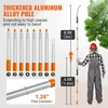 Koduva VEVOR rankinis pole saw, ištraukiamas 1,4-3 m, GZJ-3m