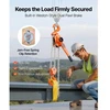 Koduva VEVOR rankinis svirtinis grandininis keltuvas, 6 t, 3 m, G80, su dvigubu spragtukiniu mechaniniu stabdžiu