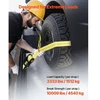 VEVOR Ratų atramos ir diržų tvirtinimo rinkinys motociklui, Flat Hook, 4540 kg / 1512 kg