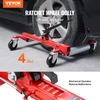 VEVOR Ratų vežimėlis, komplektas 4 vnt., su 360° pasukamais ratukais