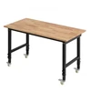 Koduva VEVOR reguliuojamas darbastalis ant ratukų, 680 kg, 122 x 60 cm, 72,5-107,5 cm