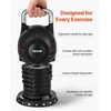 Koduva VEVOR reguliuojamas kettlebell, juodas, 7 svorio lygiai, K002-EU