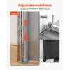 VEVOR Retractuojami varteliai kūdikiams ir augintiniams, 870 mm aukščio, iki 1400 mm pločio, pilki