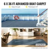 VEVOR Ritininis kilimas, pilkas, 11 m x 1,8 m