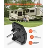 VEVOR RV penktosios jungties atramos pavarų dėžė 276602, universali montavimo plieninė dėžė, juoda
