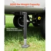 VEVOR RV priekinės penktosios jungties atramos koja 179014, 825 mm, juoda