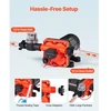 VEVOR RV vandens siurblys, 12 V DC, 5 GPM (18,9 l/min), 4 kamerų savaiminio įsiurbimo membraninis, 70 PSI