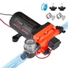 VEVOR RV vandens siurblys, 12 V DC, 5 GPM (18,9 l/min), 4 kamerų savaiminio įsiurbimo membraninis, 70 PSI