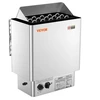 VEVOR Saunos krosnelė, 8 kW elektrinė, 400 V 3N, su 3 h laikmačiu, skirta 8–12 m³