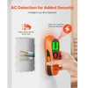 VEVOR Sieninis taškiklių ieškiklis, 5 viename, elektroninis su LCD ekranu ir garso signalu, oranžinis