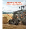Koduva VEVOR šieno smaigas 49", 1600 lbs, krautuvo ir traktoriaus priedas, su 2 stabilizavimo smaigais