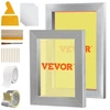 VEVOR Šilkografijos rinkinys, 2 dalių aliuminio rėmai 8x10/10x14 col. 110 mesh