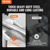 VEVOR Slankiojančių vartų rinkinys, 6 col. ratukų hardware rinkinys, C tipo