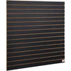 Koduva VEVOR slatwall plokštės, 4 ft x 2 ft, juodos, 2 vnt.