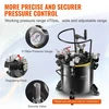 Koduva VEVOR slėginis dažų puodas, 20 l, 70 psi, plieno, su ratukais