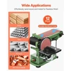 VEVOR Šlifavimo juostos 202 x 485 mm, 12 vnt., 80 grūdėtumo, aliuminio oksidas