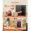 Koduva VEVOR slush machine, 2 l, 200 W, 6 preset programs, savivalio valymo funkcija