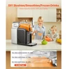 Koduva VEVOR slush machine, 2 l, 200 W, 6 preset programs, savivalio valymo funkcija