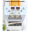 VEVOR Slush machine X-150, 15 l, juoda, nerūdijantis plienas