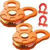 VEVOR Snatch block, 11 t / 25 000 lbs, 14 mm lynui, 2 vnt.