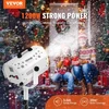 Koduva VEVOR sniego mašina, 1200 W, su reguliuojamu stovu