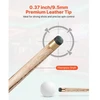Koduva VEVOR snukerio lazda su prailgintuvu, 1447,8 mm, 9,5 mm oda, 538 g, su aliuminio dėklu