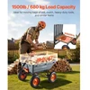 Koduva VEVOR sodo išvertimo vežimėlis, 680 kg, TC4283A