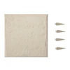 Koduva VEVOR sodo takelio plokštės, 4 vnt., 39,5 x 39,5 cm, smėlinės