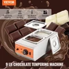 VEVOR Šokolado lydymo aparatas, 2 talpos, 4,1kg