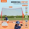 VEVOR Sporto barjerinis tinklas, 12x9 ft, su nešiojamu krepšiu, treniruotėms kieme