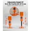 Koduva VEVOR sraigtinis atraminis stulpas 4" x 4", 13,2"–18,7", reguliuojamas