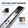 Koduva VEVOR stalčių bėgeliai, 6 poros, 406,4 mm, šoninis montavimas, pilno ištraukimo, minkšto uždarymo