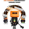 Koduva VEVOR stalinis gręžimo staklės 304,8 mm, 750 W, 340–2200 aps./min., 0–45° pasvirimo stalelis