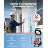 Koduva VEVOR stovinis beorio dažų purkštuvas, 900 W, 3300 PSI, su vežimėliu
