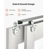 Koduva VEVOR stumdomos spintos durys BL5-72, baltos, 1829 x 2032 mm