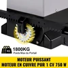 VEVOR Stumdomų vartų automatika, 1800 kg, 7 m, su 4 nuotolinio valdymo pultais ir programėle