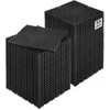 VEVOR Sujungiamos drenažo plytelės, 12 x 12 col., 55 vnt., juodos