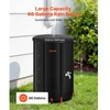 VEVOR Sulankstoma lietaus statinė, 250 l, 500D PVC, juoda