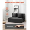 Koduva VEVOR sulankstoma sofa-lova, tamsiai pilka, 195 x 100,5 x 15 cm