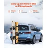 VEVOR Sulankstomas prie automobilio tvirtinamas slidžių ir snieglenčių laikiklis RN-2101, 50 mm