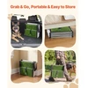 VEVOR Sulankstomi 4 pakopų šuns laiptai automobiliui, platūs, neslidžiu paviršiumi, iki 90,72 kg