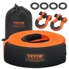VEVOR Sunkiosios paskirties vilkimo diržo rinkinys 3" x 30 pėdų, 36 000 lbs, su D formos apkabomis