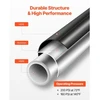 Koduva VEVOR suspausto oro linijų rinkinys, 100 pėdų x 3/4", HDPE ir aliuminis, juodas